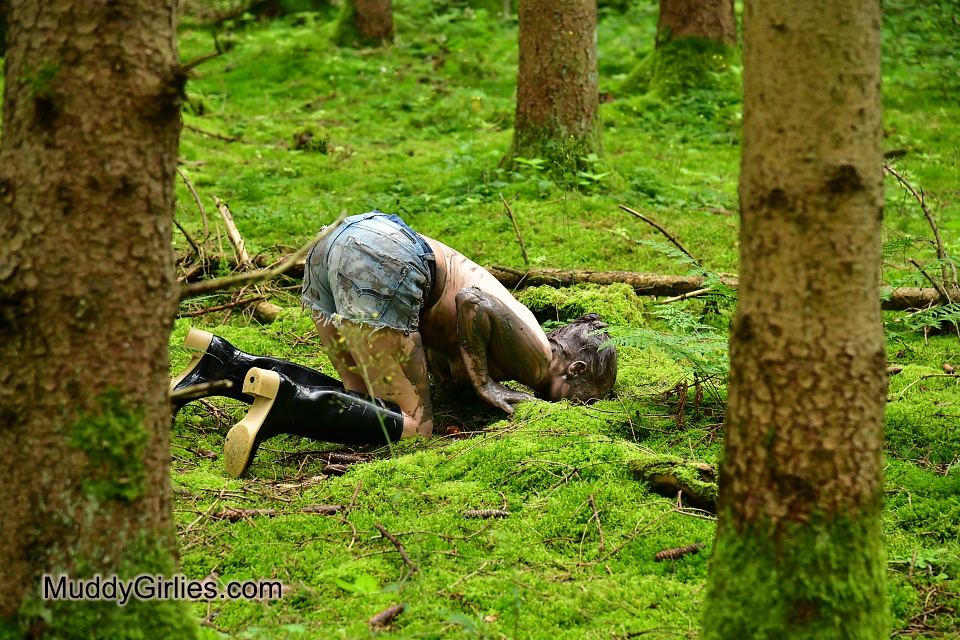 Anne in the forest