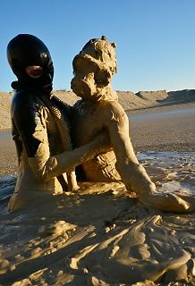 Filled with mud!
