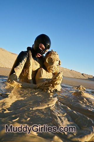 Filled with mud!