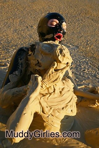 Filled with mud!