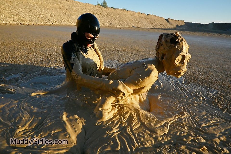 Filled with mud!