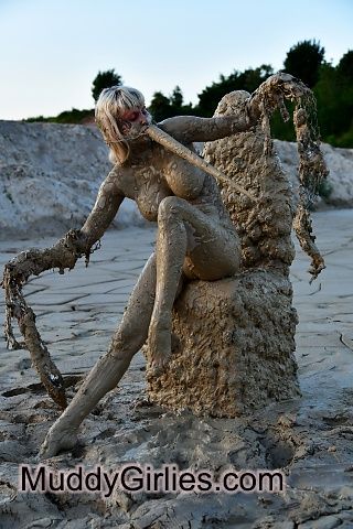 On the mud throne