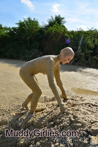 Zentai in Mud! Part II